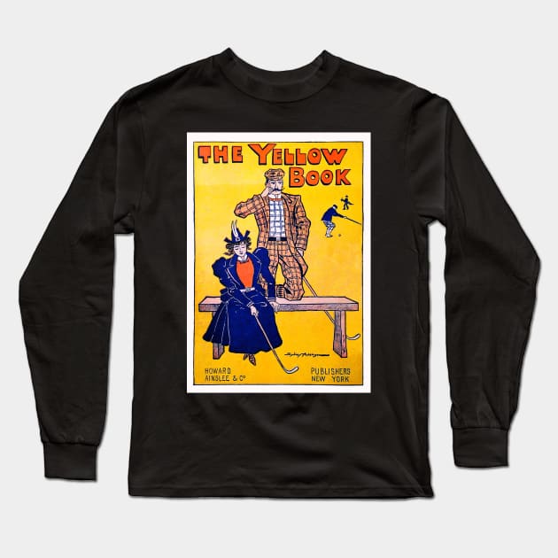 1897 Golf Print Long Sleeve T-Shirt by ArtShare